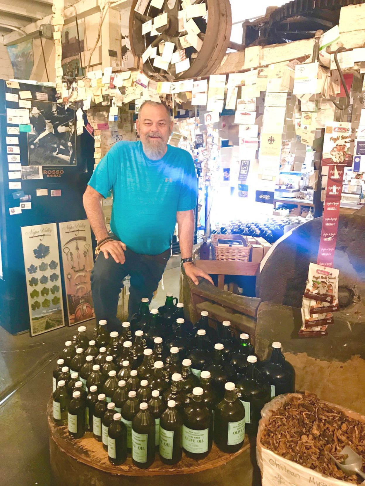 Ray Particelli, Napa Valley Olive Oil Manufacturing Company